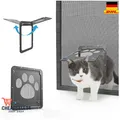 Produktbild: NAMSAN Haustierklappe Fliegengitter mit Magnet Hundeklappe Katzenklappe für F...