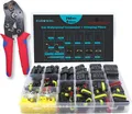 Produktbild: KFZ Stecker 740 Stück Crimpzange 1-6 Polig Wasserdicht Kabel