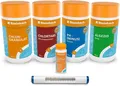 Produktbild: Steinbach Pool Starterset Chlor Ph minus Wasserpflege Granulat Algezid 0759001