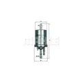 Produktbild: Kraftstofffilter KNECHT KL 156/3 für AUDI SEAT SKODA VW VAG CUPRA
