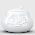 Produktbild: 58 FIFTYEIGHT PRODUCTS Zuckerdose Süss Michkännchen weiss NEU Tisch Gesicht