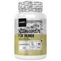 Produktbild: Allergiehilfe 120 Tabletten - Hunde & Welpen - Leicht zu füttern - Huhngeschmack