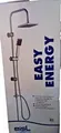 Produktbild: Easy  Energy Duschset Silber , Duschsystem ohne Armatur Neu OVP
