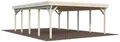 Produktbild: Palmako Doppelcarport Karl, BxT: 600x762 cm