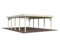 Produktbild: Palmako Carport Karl 555 x 732 cm naturbelassen