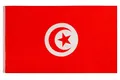 Produktbild: PHENO FLAGS Tunesien Flagge 90x150cm - wetterbeständige Fahne mit Messingösen, 100% Polyester, robuste Doppelnaht & in lebendigen Farben - ideal für Flaggen-Liebhaber
