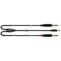 Produktbild: NEU: Cordial CFY 6 WPP Y-Kabel 6,0m Mini-Stereoklinke auf 2x 6,3 mm Monoklinke