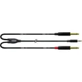 Produktbild: Cordial Klinke 3,5mm stereo / 2x Klinke 6,3mm mono CFY 6 WPP | Neu