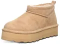 Produktbild: BEARPAW Damen Retro Super Shorty Boot | Damen Stiefelette | Damen Schlupfstiefel | Bequemer Winterstiefel | Mehrere Farben und Größen, Eiskaffee, 8