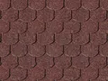 Produktbild: Woodtex Dachschindeln Dachschindeln Biberschwanz in Dunkelrot, 3 m²