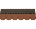 Produktbild: Biberschindeln ziegelrot Pack = 3 m²