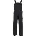 Produktbild: Canvas 320 Latzhose Schwarz/schwarz 54 - Planam