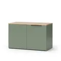 Produktbild: Vicco Eckkommode Wido, Grün, 80 x 50 cm mit Tür