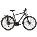 Produktbild: Airtracks Herren Trekking Fahrrad 28 Zoll TR.2835 Trekkingrad 24 Gang Shimano ALIVIO RD-M3100 SGS - Schwarz Matt - Modelljahr 2023 (Rahmenhöhe 60cm (Körpergröße 185-195cm))