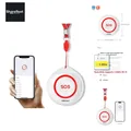 Produktbild: SINGCALL Drahtloses Notfallknopf für Senioren Rufsystem, Tuya WiFi Smart SOS-...