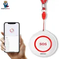 Produktbild: Tuya WiFi SOS-Button | Notfallmeldung per WLAN | Familienfreundliche App...