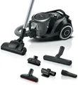 Produktbild: Bosch Bodenstaubsauger beutellos BGC41XSIL schwarz HEPA 700W leise