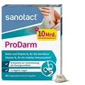 Produktbild: sanotact ProDarm (20 Kapseln) • 10 Mrd. Milchsäurekulturen + 3 Bakterienstämme zur Darmsanierung • Bakterienkulturen als Darmreinigungskur • Mit Vitamin B6, B2 + Biotin • Darmkur Probiotika