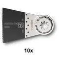 Produktbild: Fein Multimaster Multitalent 10er Pack E-Cut Precision BIM Sägeblatt 65x50mm SLP