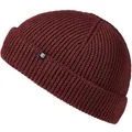 Produktbild: Enter the Complex® Fisherman Beanie, 100% Merino Wolle, Docker Mütze, Fischermütze, Seemannsmütze, Ribbstrick, Damen und Herren, Maroon