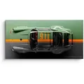 Produktbild: Leinwandbild Porsche 911, Mehrfarbig, Holz, vollmassiv, Keilrahmen, Bilder und Zubehör, Wandbilder, Leinwandbilder