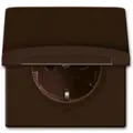 Produktbild: Busch-Jaeger Schuko-Steckdoseneinsatz IP44 braun 20 EUGK-31-101