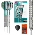 Produktbild: Target Darts Hydro Steel Tip Dart Set, 23G (Barrel 01) | 90 % Wolfram-Darts, Silberne Swiss Point-Spitzen, Pro Grip Tag-Schäfte, Pro Ultra No.6-Flügel, SP-Werkzeug inkl