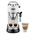Produktbild: DeLonghi DEDICA Ec685 W S Espressomaschine 15 Bar, Weiß, 2 Tassen