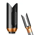 Produktbild: Lockenstab-Glättungsdüse für Dy-son Airwrap HS01 HS05 HS08, Glättungsdüse glättet und stylt das Haar allein mit Luftstrom (gold)