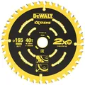 Produktbild: DEWALT Extreme Kreissägeblatt DT10301 (für Handkreissägen ohne Spaltkeil, Sägeblatt-ø 165/20 mm, Schnittbreite: 1,65 mm, 40 Zähne, Zahngeometrie: WZ, Zahnwinkel: 18°, für feine Schnitte) 1 Stück