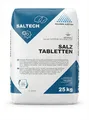 Produktbild: 2 x SALTECH Plus Salztabletten im 25kg Sack für Wasserenthärtungsanlagen, Entkalkung & Elektrolyse I Hochreines Regeneriersalz (99,9 NaCl) mit höchster Löslichkeit für sauberes & weiches Wasser