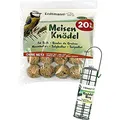 Produktbild: Erdtmanns 20 Meisenknödel ohne Netz plus 1 Knödelboy, 1er Pack (1 x 1700 g)