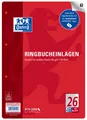 Produktbild: Oxford Ringbucheinlagen DIN A4 kariert 50 Blatt Lineatur 26
