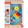 Produktbild: Fisher-Price Holz-Musiktisch mit 3 Percussion-Instrumenten, Musikspielzeug