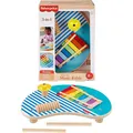 Produktbild: Fisher Price HXT91 Holz Xylophon Xylofon Becken Guiro Kleinkind 3 Instrumente
