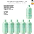 Produktbild: Hairburst Shampoo für Fettiges Haar, Kopfhaut & Ansätze Tiefenreinigend 6x350ml