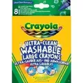 Produktbild: Crayola Ultra-Clean aus- und abwaschbare Wachsmalstifte