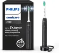 Produktbild: Elektrische Schallzahnbürste Schwarz Philips Sonicare 3100 HX3671/14