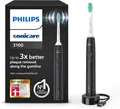Produktbild: Philips Sonicare 3100 Schallzahnbürste, Timer, Andruckkontrolle, schwarz