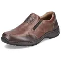 Produktbild: Rieker Slipper Schlupfschuh, Halbschuh, Freizeitschuh in bequemer Weite G (weit) braun 45 EU