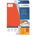Produktbild: HERMA Etiketten A4 rot 70x37 mm Papier matt 480 St. Multimedia-Technik