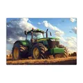 Produktbild: Schreibtischunterlage abwischbar für Kinder – Traktor Landwirtschaft – 60 x 40 cm – aus hochwertigem Vinyl - Made in Germany