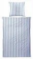 Produktbild: Carpe Sonno Bettwäsche Warme Bettwäsche 135x200 155x220 Baumwolle Biber Winter Bettbezug, Biber, 2 teilig, Deckenbezug + Kissenbezug Flauschige Winterbettwäsche Flanell Streifen