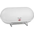 Produktbild: Wesco Brotkasten Breadboy, Stahlblech, Schwenkdeckel, 44,3 x 23 x 21cm, weiß