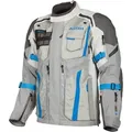 Produktbild: Klim Badlands Pro 2023 Motorrad Textiljacke, grau-blau, Größe 2XL für Männer