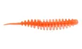 Produktbild: Trout Master Master Worm 65mm - 8 Gummiköder zum Forellenangeln, Farbe:Sweet Orange