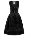 Produktbild: Stockerpoint Damen Odette Midi Midi Dirndl, schwarz, 44