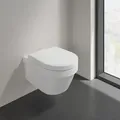 Produktbild: Villeroy & Boch Architectura Wand WC 5684R001  Tiefspüler, weiß, Abgang waagerecht, spülrandlos