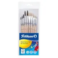Produktbild: Pelikan Pinsel Set Größen 4/6/8/10/12 10 Stück