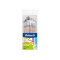 Produktbild: PELIKAN PINSEL SET STARTER 10 TEILIG HAARPINSEL BORSTENPINSEL NEU OVP